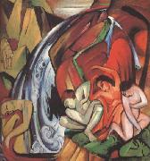 Franz Marc, The Waterfall (mk34)